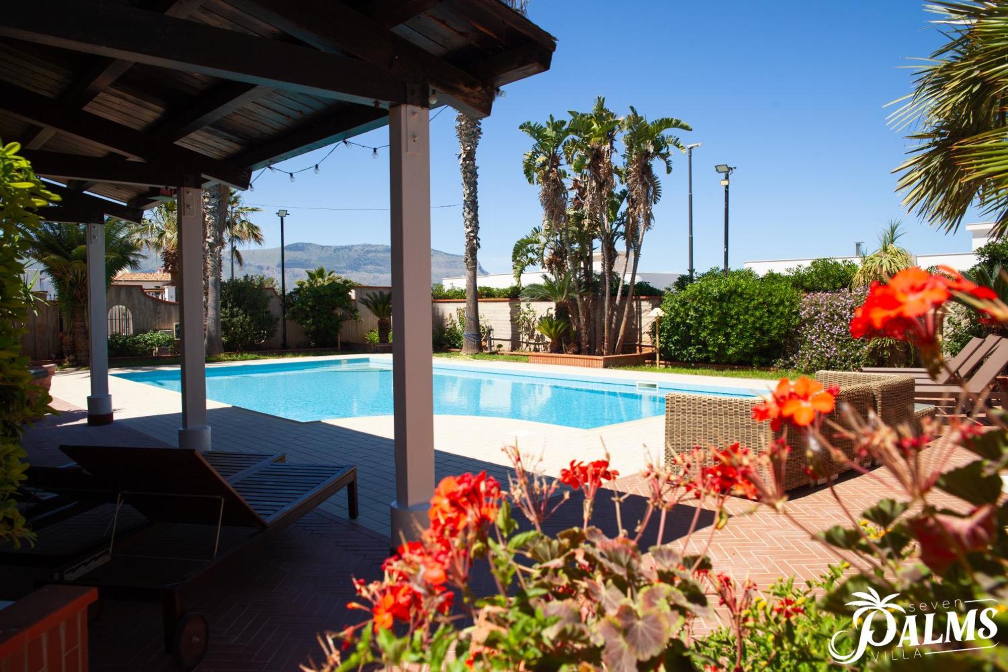 Villa Seven Palms Isola delle Femmine Kültér fotó