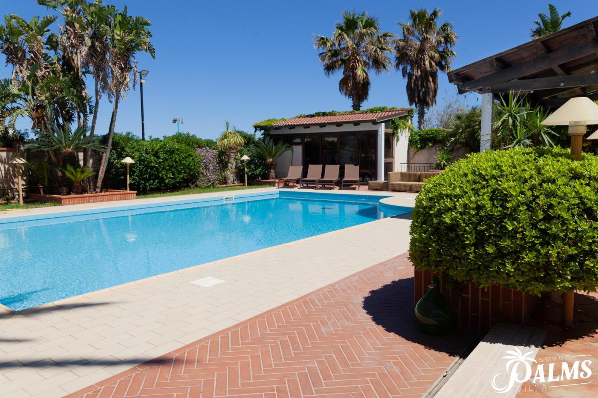 Villa Seven Palms Isola delle Femmine Kültér fotó